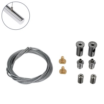 GLOBOSTAR® SUSPENSION 70897 Σύστημα Κρέμασης με 2 Ρυθμιζόμενες Ντίζες & Εξαρτήματα Ειδικό για Προφίλ Αλουμινίου - Μ1 x Π1 x Υ200cm GLOBOSTAR® SUSPENSION 70897 Σύστημα Κρέμασης με 2 Ρυθμιζόμενες Ντίζες & Εξαρτήματα Ειδικό για Προφίλ Αλουμινίου - Μ1 x Π1 x Υ200cm