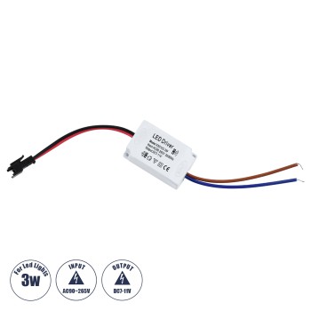 GLOBOSTAR® CCVOLT 73074 Τροφοδοτικό/Μετασχηματιστής SELV 3W 0.27A DC 7-11V - από AC 220-240V σε DC 7-11V IP20 - Μ4.5 x Π3 x Υ2.5cm - 2 Χρόνια Εγγύηση GLOBOSTAR® CCVOLT 73074 Τροφοδοτικό/Μετασχηματιστής SELV 3W 0.27A DC 7-11V - από AC 220-240V σε DC 7-11V IP20 - Μ4.5 x Π3 x Υ2.5cm - 2 Χρόνια Εγγύηση