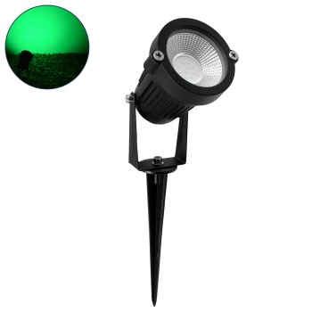 GLOBOSTAR® TREECOBO 75586 Φωτιστικό Σποτ για Φυτά - Δέντρα με Βάση Κήπου / Καρφωτό LED 10W 800lm 35° DC 24V Αδιάβροχο IP67 Πράσινο Dimmable - Bridgelux COB Chip - Μαύρο - Μ6 x Π6 x Υ12.5cm - 2 Χρόνια Εγγύηση GLOBOSTAR® TREECOBO 75586 Φωτιστικό Σποτ για Φυτά - Δέντρα με Βάση Κήπου / Καρφωτό LED 10W 800lm 35° DC 24V Αδιάβροχο IP67 Πράσινο Dimmable - Bridgelux COB Chip - Μαύρο - Μ6 x Π6 x Υ12.5cm - 2 Χρόνια Εγγύηση