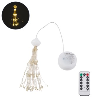 GloboStar® 79795 Διακοσμητική Γιρλάντα Μπαταρίας (3xAAA Δεν Περιλαμβάνονται) 200 LED 3 Watt και Ασύρματο Χειριστήριο 8 Προγραμμάτων Φωτισμού Dimmable Θερμό Λευκό 3000K GloboStar® 79795 Διακοσμητική Γιρλάντα Μπαταρίας (3xAAA Δεν Περιλαμβάνονται) 200 LED 3 Watt και Ασύρματο Χειριστήριο 8 Προγραμμάτων Φωτισμού Dimmable Θερμό Λευκό 3000K