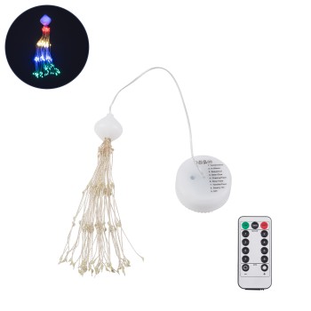 GloboStar® 79797 Διακοσμητική Γιρλάντα Μπαταρίας (3xAAA Δεν Περιλαμβάνονται) 200 LED 3 Watt και Ασύρματο Χειριστήριο 8 Προγραμμάτων Φωτισμού Dimmable Πολύχρωμο RGB GloboStar® 79797 Διακοσμητική Γιρλάντα Μπαταρίας (3xAAA Δεν Περιλαμβάνονται) 200 LED 3 Watt και Ασύρματο Χειριστήριο 8 Προγραμμάτων Φωτισμού Dimmable Πολύχρωμο RGB