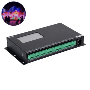 GloboStar® 90147 SEEKWAY SY-418 - Professional Master Controller - Full Colour LED Digital SPI Pixel Control System - Controller για Ψηφιακά Προϊόντα LED Digital Pixel TTL & DMX512 - Single Colour & RGB & RGBW - Synchronous & Asynchronous  GloboStar® 90147 SEEKWAY SY-418 - Professional Master Controller - Full Colour LED Digital SPI Pixel Control System - Controller για Ψηφιακά Προϊόντα LED Digital Pixel TTL & DMX512 - Single Colour & RGB & RGBW - Synchronous & Asynchronous