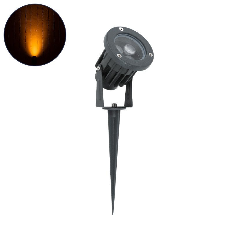 GLOBOSTAR® TREETZINA 90350 Φωτιστικό Σποτ για Φυτά - Δέντρα με Βάση Κήπου / Καρφωτό LED 3W 315lm 10° DC 24V Αδιάβροχο IP65 Ultra Θερμό Λευκό 2200K Dimmable - Bridgelux SMD Chip - Γκρι Ανθρακί - Μ10.5 x Π7.5 x Υ7.5cm - 3 Χρόνια Εγγύηση GLOBOSTAR® TREETZINA 90350 Φωτιστικό Σποτ για Φυτά - Δέντρα με Βάση Κήπου / Καρφωτό LED 3W 315lm 10° DC 24V Αδιάβροχο IP65 Ultra Θερμό Λευκό 2200K Dimmable - Bridgelux SMD Chip - Γκρι Ανθρακί - Μ10.5 x Π7.5 x Υ7.5cm - 3 Χρόνια Εγγύηση