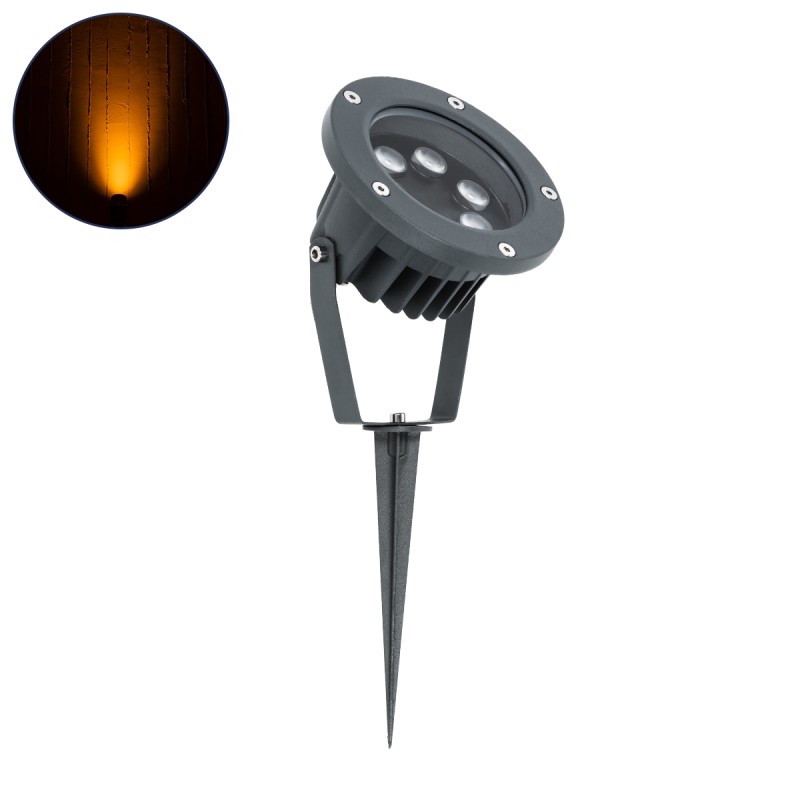 GLOBOSTAR® TREETZINA 90353 Φωτιστικό Σποτ για Φυτά - Δέντρα με Βάση Κήπου / Καρφωτό LED 6W 510lm 10° DC 24V Αδιάβροχο IP65 Ultra Θερμό Λευκό 2200K Dimmable - Bridgelux SMD Chip - Γκρι Ανθρακί - Μ14 x Π12.5 x Υ12.5cm - 3 Χρόνια Εγγύηση GLOBOSTAR® TREETZINA 90353 Φωτιστικό Σποτ για Φυτά - Δέντρα με Βάση Κήπου / Καρφωτό LED 6W 510lm 10° DC 24V Αδιάβροχο IP65 Ultra Θερμό Λευκό 2200K Dimmable - Bridgelux SMD Chip - Γκρι Ανθρακί - Μ14 x Π12.5 x Υ12.5cm - 3 Χρόνια Εγγύηση