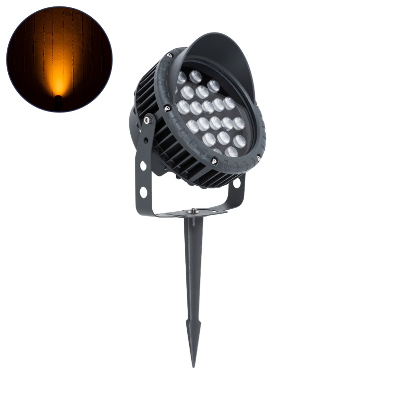 GLOBOSTAR® TREEVINA 90359 Φωτιστικό Σποτ με Αντιθαμβωτική Γρίλια για Φυτά - Δέντρα με Βάση Κήπου / Καρφωτό LED 24W 2040lm 10° DC 24V Αδιάβροχο IP65 Ultra Θερμό Λευκό 2200K Dimmable - Bridgelux SMD Chip - Γκρι Ανθρακί - Μ21.5 x Π18.3 x Υ14cm - 3 Χρόνια Εγγ GLOBOSTAR® TREEVINA 90359 Φωτιστικό Σποτ με Αντιθαμβωτική Γρίλια για Φυτά - Δέντρα με Βάση Κήπου / Καρφωτό LED 24W 2040lm 10° DC 24V Αδιάβροχο IP65 Ultra Θερμό Λευκό 2200K Dimmable - Bridgelux SMD Chip - Γκρι Ανθρακί - Μ21.5 x Π18.3 x Υ14cm - 3 Χρόνια Εγγ