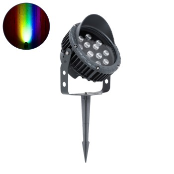GLOBOSTAR® TREEVINA 90362 Φωτιστικό Σποτ με Αντιθαμβωτική Γρίλια για Φυτά - Δέντρα με Βάση Κήπου / Καρφωτό LED 24W 2040lm 10° DC 24V Αδιάβροχο IP65 Πολύχρωμο RGBW Dimmable DMX512 - Bridgelux SMD Chip - Γκρι Ανθρακί - Μ21.5 x Π18.3 x Υ14cm - 3 Χρόνια Εγγύη GLOBOSTAR® TREEVINA 90362 Φωτιστικό Σποτ με Αντιθαμβωτική Γρίλια για Φυτά - Δέντρα με Βάση Κήπου / Καρφωτό LED 24W 2040lm 10° DC 24V Αδιάβροχο IP65 Πολύχρωμο RGBW Dimmable DMX512 - Bridgelux SMD Chip - Γκρι Ανθρακί - Μ21.5 x Π18.3 x Υ14cm - 3 Χρόνια Εγγύη