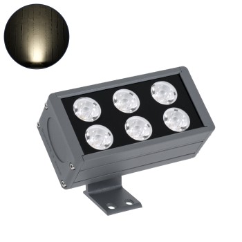 GLOBOSTAR® FLOOD-DANY 90376 Προβολέας Σποτ Wall Washer LED 24W 2280lm 5° DC 24V Αδιάβροχο IP65 Φυσικό Λευκό 4500K Dimmable - Γκρι Ανθρακί - Μ16 x Π9.5 x Υ7.5cm - 3 Χρόνια Εγγύηση GLOBOSTAR® FLOOD-DANY 90376 Προβολέας Σποτ Wall Washer LED 24W 2280lm 5° DC 24V Αδιάβροχο IP65 Φυσικό Λευκό 4500K Dimmable - Γκρι Ανθρακί - Μ16 x Π9.5 x Υ7.5cm - 3 Χρόνια Εγγύηση