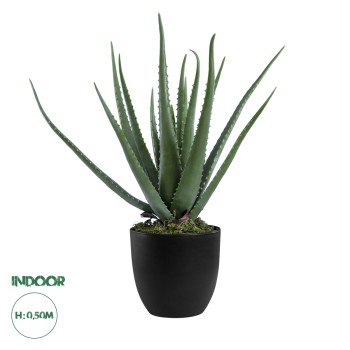 GloboStar® Artificial Garden ALOE 20065 Τεχνητό Διακοσμητικό Φυτό Αλόη Υ50cm GloboStar® Artificial Garden ALOE 20065 Τεχνητό Διακοσμητικό Φυτό Αλόη Υ50cm