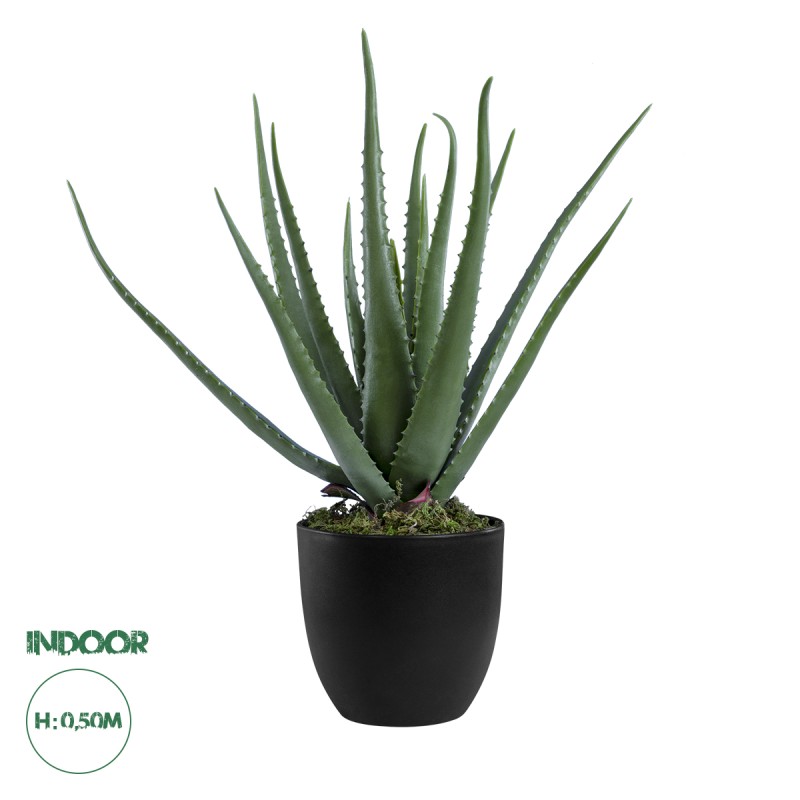 GloboStar® Artificial Garden ALOE 20065 Τεχνητό Διακοσμητικό Φυτό Αλόη Υ50cm GloboStar® Artificial Garden ALOE 20065 Τεχνητό Διακοσμητικό Φυτό Αλόη Υ50cm
