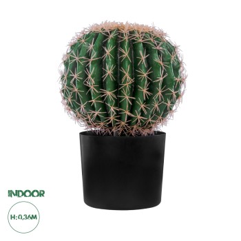 GloboStar® Artificial Garden FEROCACTUS 20091 Τεχνητό Διακοσμητικό Φυτό Φερόκακτος Υ36cm GloboStar® Artificial Garden FEROCACTUS 20091 Τεχνητό Διακοσμητικό Φυτό Φερόκακτος Υ36cm