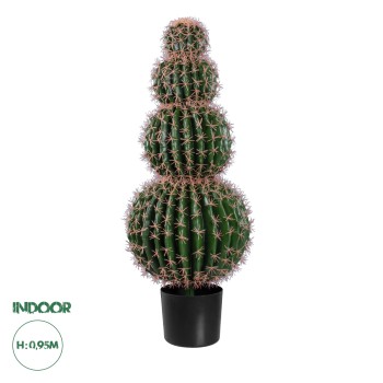 GloboStar® Artificial Garden FEROCACTUS 20138 Τεχνητό Διακοσμητικό Φυτό Φερόκακτος Υ95cm GloboStar® Artificial Garden FEROCACTUS 20138 Τεχνητό Διακοσμητικό Φυτό Φερόκακτος Υ95cm