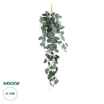 GloboStar® Artificial Garden SATIN POTHOS HANGING BRANCH 20242 Τεχνητό Διακοσμητικό Κρεμαστό Φυτό Ασημένια Άμπελός - Πόθος Υ120cm GloboStar® Artificial Garden SATIN POTHOS HANGING BRANCH 20242 Τεχνητό Διακοσμητικό Κρεμαστό Φυτό Ασημένια Άμπελός - Πόθος Υ120cm