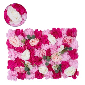 GloboStar® Artificial Garden ROSALIE 78335 Τεχνητό Διακοσμητικό Πάνελ Λουλουδιών - Κάθετος Κήπος σύνθεση Ροζαλί Μ60 x Π40 x Υ6cm GloboStar® Artificial Garden ROSALIE 78335 Τεχνητό Διακοσμητικό Πάνελ Λουλουδιών - Κάθετος Κήπος σύνθεση Ροζαλί Μ60 x Π40 x Υ6cm