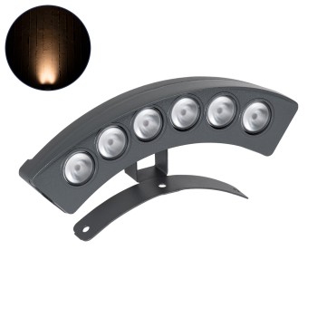 GLOBOSTAR® TREEPLANTE 90455 Κυρτή Μπάρα Φωτισμού Wall Washer για Φυτά - Δέντρα LED 6W 630lm 15° DC 24V Αδιάβροχο IP67 Ultra Θερμό Λευκό 2200K Dimmable - Bridgelux SMD Chip - Γκρι Ανθρακί - Μ17.5 x Π4.5 x Υ8cm - 3 Χρόνια Εγγύηση GLOBOSTAR® TREEPLANTE 90455 Κυρτή Μπάρα Φωτισμού Wall Washer για Φυτά - Δέντρα LED 6W 630lm 15° DC 24V Αδιάβροχο IP67 Ultra Θερμό Λευκό 2200K Dimmable - Bridgelux SMD Chip - Γκρι Ανθρακί - Μ17.5 x Π4.5 x Υ8cm - 3 Χρόνια Εγγύηση