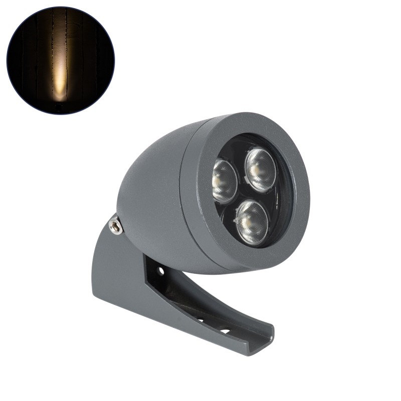 GLOBOSTAR® TREESPO 90465 Φωτιστικό Σποτ για Φυτά - Δέντρα LED 6W 660lm 15° DC 24V Αδιάβροχο IP65 Θερμό Λευκό 2700K Dimmable - Bridgelux SMD Chip - Γκρι Ανθρακί - Μ6.6 x Π9 x Υ12cm - 3 Χρόνια Εγγύηση GLOBOSTAR® TREESPO 90465 Φωτιστικό Σποτ για Φυτά - Δέντρα LED 6W 660lm 15° DC 24V Αδιάβροχο IP65 Θερμό Λευκό 2700K Dimmable - Bridgelux SMD Chip - Γκρι Ανθρακί - Μ6.6 x Π9 x Υ12cm - 3 Χρόνια Εγγύηση