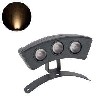 GLOBOSTAR® TREEPLANTE 90515 Κυρτή Μπάρα Φωτισμού Wall Washer για Φυτά - Δέντρα LED 3W 330lm 15° DC 24V Αδιάβροχο IP67 Θερμό Λευκό 2700K Dimmable - Bridgelux SMD Chip - Γκρι Ανθρακί - Μ11 x Π3 x Υ8.2cm - 3 Χρόνια Εγγύηση GLOBOSTAR® TREEPLANTE 90515 Κυρτή Μπάρα Φωτισμού Wall Washer για Φυτά - Δέντρα LED 3W 330lm 15° DC 24V Αδιάβροχο IP67 Θερμό Λευκό 2700K Dimmable - Bridgelux SMD Chip - Γκρι Ανθρακί - Μ11 x Π3 x Υ8.2cm - 3 Χρόνια Εγγύηση
