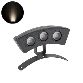 GLOBOSTAR® TREEPLANTE 90516 Κυρτή Μπάρα Φωτισμού Wall Washer για Φυτά - Δέντρα LED 3W 285lm 15° DC 24V Αδιάβροχο IP67 Φυσικό Λευκό 4500K Dimmable - Bridgelux SMD Chip - Γκρι Ανθρακί - Μ11 x Π3 x Υ8.2cm - 3 Χρόνια Εγγύηση GLOBOSTAR® TREEPLANTE 90516 Κυρτή Μπάρα Φωτισμού Wall Washer για Φυτά - Δέντρα LED 3W 285lm 15° DC 24V Αδιάβροχο IP67 Φυσικό Λευκό 4500K Dimmable - Bridgelux SMD Chip - Γκρι Ανθρακί - Μ11 x Π3 x Υ8.2cm - 3 Χρόνια Εγγύηση