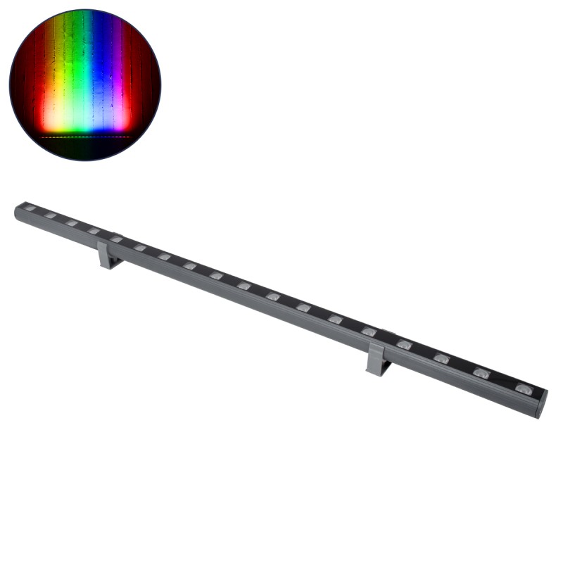 GLOBOSTAR® WASHER-PANDA 90585 Μπάρα Φωτισμού Wall Washer LED 36W 3060lm 15° DC 24V Αδιάβροχο IP65 Πολύχρωμο RGBW Dimmable DMX512 - Γκρι Ανθρακί - Μ100 x Π4 x Υ3.5cm - 3 Χρόνια Εγγύηση GLOBOSTAR® WASHER-PANDA 90585 Μπάρα Φωτισμού Wall Washer LED 36W 3060lm 15° DC 24V Αδιάβροχο IP65 Πολύχρωμο RGBW Dimmable DMX512 - Γκρι Ανθρακί - Μ100 x Π4 x Υ3.5cm - 3 Χρόνια Εγγύηση