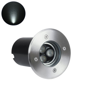 GloboStar® UNDERWATER-LUNTA 90402 Υποβρύχιο Χωνευτό Κινούμενο Φωτιστικό Σποτ Ειδικό για Σιντριβάνια LED 12W 1200lm 60° DC 24V Αδιάβροχο IP68 Φ12 x Υ13cm Ψυχρό Λευκό 6000K - Ανοξείδωτο Ατσάλι - 3 Years Warranty GloboStar® UNDERWATER-LUNTA 90402 Υποβρύχιο Χωνευτό Κινούμενο Φωτιστικό Σποτ Ειδικό για Σιντριβάνια LED 12W 1200lm 60° DC 24V Αδιάβροχο IP68 Φ12 x Υ13cm Ψυχρό Λευκό 6000K - Ανοξείδωτο Ατσάλι - 3 Years Warranty