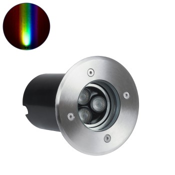 GloboStar® UNDERWATER-LUNTA 90403 Υποβρύχιο Χωνευτό Κινούμενο Φωτιστικό Σποτ Ειδικό για Σιντριβάνια LED 12W 1020lm 60° DC 24V Αδιάβροχο IP68 Φ12 x Υ13cm RGBW DMX512 - Ανοξείδωτο Ατσάλι - 3 Years Warranty GloboStar® UNDERWATER-LUNTA 90403 Υποβρύχιο Χωνευτό Κινούμενο Φωτιστικό Σποτ Ειδικό για Σιντριβάνια LED 12W 1020lm 60° DC 24V Αδιάβροχο IP68 Φ12 x Υ13cm RGBW DMX512 - Ανοξείδωτο Ατσάλι - 3 Years Warranty