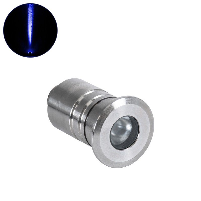 GLOBOSTAR® UNDERWATER-DANI 90413 Υποβρύχιο Χωνευτό Σποτ για Σιντριβάνια/Πισίνες LED 1W 80lm 5° DC 24V Αδιάβροχο IP68 Μπλε Dimmable - Ανοξείδωτο Ατσάλι 304 - Φ3 x Υ5cm - Q2.4cm - 3 Χρόνια Εγγύηση GLOBOSTAR® UNDERWATER-DANI 90413 Υποβρύχιο Χωνευτό Σποτ για Σιντριβάνια/Πισίνες LED 1W 80lm 5° DC 24V Αδιάβροχο IP68 Μπλε Dimmable - Ανοξείδωτο Ατσάλι 304 - Φ3 x Υ5cm - Q2.4cm - 3 Χρόνια Εγγύηση