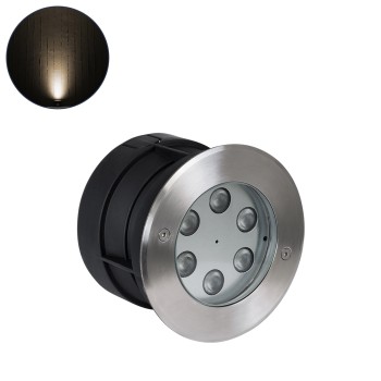 GLOBOSTAR® UNDERWATER-YUNI 90417 Υποβρύχιο Χωνευτό Σποτ για Σιντριβάνια/Πισίνες LED 6W 540lm 30° DC 24V Αδιάβροχο IP68 Θερμό Λευκό 2700K Dimmable - Ανοξείδωτο Ατσάλι 304 - Φ15 x Υ10cm / Q14cm - 3 Χρόνια Εγγύηση GLOBOSTAR® UNDERWATER-YUNI 90417 Υποβρύχιο Χωνευτό Σποτ για Σιντριβάνια/Πισίνες LED 6W 540lm 30° DC 24V Αδιάβροχο IP68 Θερμό Λευκό 2700K Dimmable - Ανοξείδωτο Ατσάλι 304 - Φ15 x Υ10cm / Q14cm - 3 Χρόνια Εγγύηση