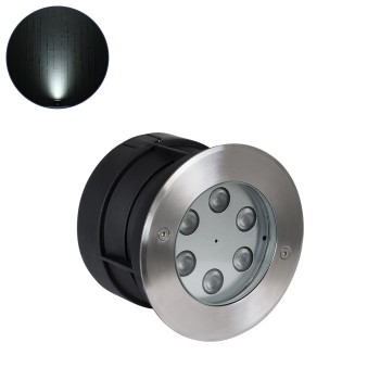 GLOBOSTAR® UNDERWATER-YUNI 90418 Υποβρύχιο Χωνευτό Σποτ για Σιντριβάνια/Πισίνες LED 6W 600lm 30° DC 24V Αδιάβροχο IP68 Ψυχρό Λευκό 6000K Dimmable - Ανοξείδωτο Ατσάλι 304 - Φ15 x Υ10cm - Q14cm - 3 Χρόνια Εγγύηση GLOBOSTAR® UNDERWATER-YUNI 90418 Υποβρύχιο Χωνευτό Σποτ για Σιντριβάνια/Πισίνες LED 6W 600lm 30° DC 24V Αδιάβροχο IP68 Ψυχρό Λευκό 6000K Dimmable - Ανοξείδωτο Ατσάλι 304 - Φ15 x Υ10cm - Q14cm - 3 Χρόνια Εγγύηση