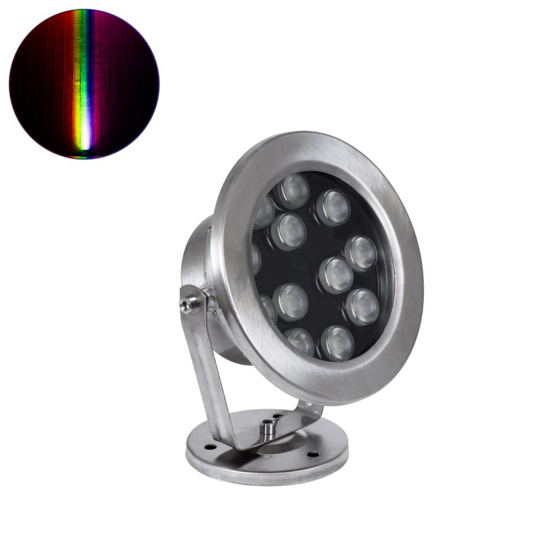 GLOBOSTAR® UNDERWATER-DENIS 90431 Υποβρύχιος Προβολέας Σποτ για Σιντριβάνια/Πισίνες LED 12W 1020lm 30° DC 24V Αδιάβροχο IP68 RGBW DMX512 Dimmable - Ανοξείδωτο Ατσάλι 304 - Μ14.5 x Π7 x Υ17cm - 3 Χρόνια Εγγύηση GLOBOSTAR® UNDERWATER-DENIS 90431 Υποβρύχιος Προβολέας Σποτ για Σιντριβάνια/Πισίνες LED 12W 1020lm 30° DC 24V Αδιάβροχο IP68 RGBW DMX512 Dimmable - Ανοξείδωτο Ατσάλι 304 - Μ14.5 x Π7 x Υ17cm - 3 Χρόνια Εγγύηση