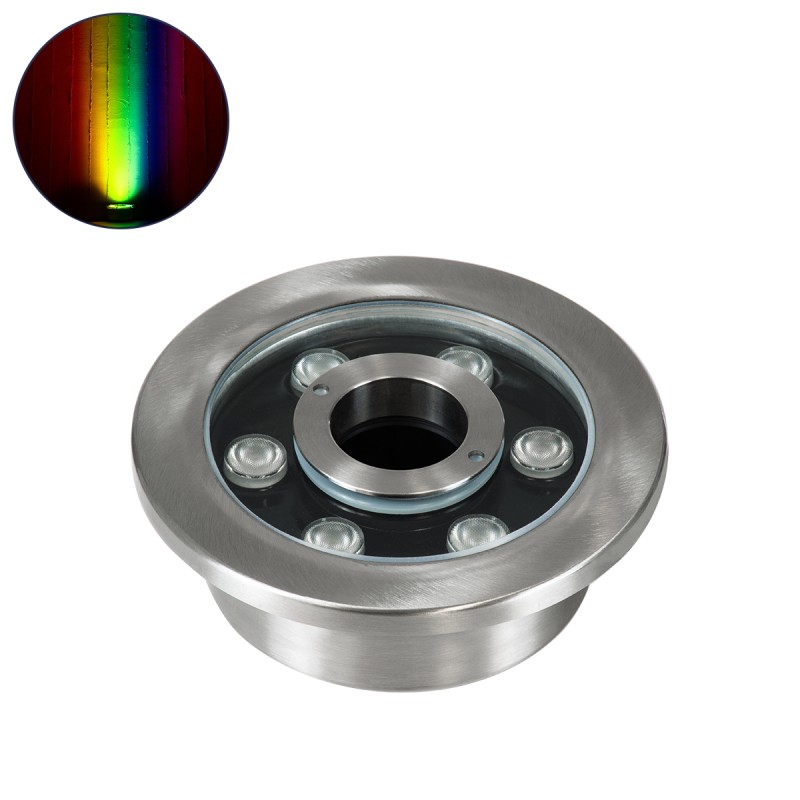 GloboStar® UNDERWATER-DENIS 90437 Υποβρύχιο Χωνευτό Φωτιστικό Σποτ Ειδικό για Σιντριβάνια - Πισίνες - Τζακούζι LED 9W 765lm 30° DC 24V Αδιάβροχο IP68 Φ16.7 x Υ7.5cm RGBW DMX512 - Ανοξείδωτο Ατσάλι SS304 - 3 Years Warranty GloboStar® UNDERWATER-DENIS 90437 Υποβρύχιο Χωνευτό Φωτιστικό Σποτ Ειδικό για Σιντριβάνια - Πισίνες - Τζακούζι LED 9W 765lm 30° DC 24V Αδιάβροχο IP68 Φ16.7 x Υ7.5cm RGBW DMX512 - Ανοξείδωτο Ατσάλι SS304 - 3 Years Warranty