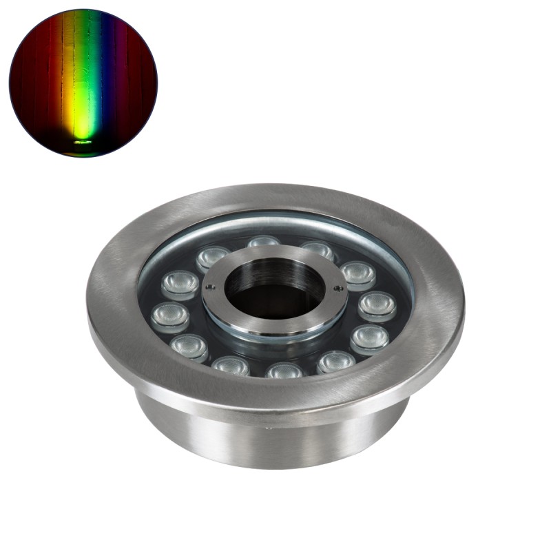 GloboStar® UNDERWATER-DENIS 90440 Υποβρύχιο Χωνευτό Φωτιστικό Σποτ Ειδικό για Σιντριβάνια - Πισίνες - Τζακούζι LED 12W 1020lm 30° DC 24V Αδιάβροχο IP68 Φ19.5 x Υ7.5cm RGBW DMX512 - Ανοξείδωτο Ατσάλι SS304 - 3 Years Warranty GloboStar® UNDERWATER-DENIS 90440 Υποβρύχιο Χωνευτό Φωτιστικό Σποτ Ειδικό για Σιντριβάνια - Πισίνες - Τζακούζι LED 12W 1020lm 30° DC 24V Αδιάβροχο IP68 Φ19.5 x Υ7.5cm RGBW DMX512 - Ανοξείδωτο Ατσάλι SS304 - 3 Years Warranty