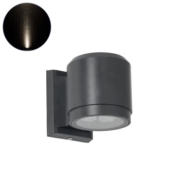 GLOBOSTAR® WALLLIGHT-SONA 90482 Μοντέρνο Φωτιστικό Τοίχου - Απλίκα LED 12W 1140lm 5° DC 24V Αδιάβροχο IP67 Φυσικό Λευκό 4500K - CREE COB Chip & TÜV SÜD Driver - Γκρι Ανθρακί Ματ - Μ9.5 x Π13 x Υ11cm - 3 Χρόνια Εγγύηση GLOBOSTAR® WALLLIGHT-SONA 90482 Μοντέρνο Φωτιστικό Τοίχου - Απλίκα LED 12W 1140lm 5° DC 24V Αδιάβροχο IP67 Φυσικό Λευκό 4500K - CREE COB Chip & TÜV SÜD Driver - Γκρι Ανθρακί Ματ - Μ9.5 x Π13 x Υ11cm - 3 Χρόνια Εγγύηση