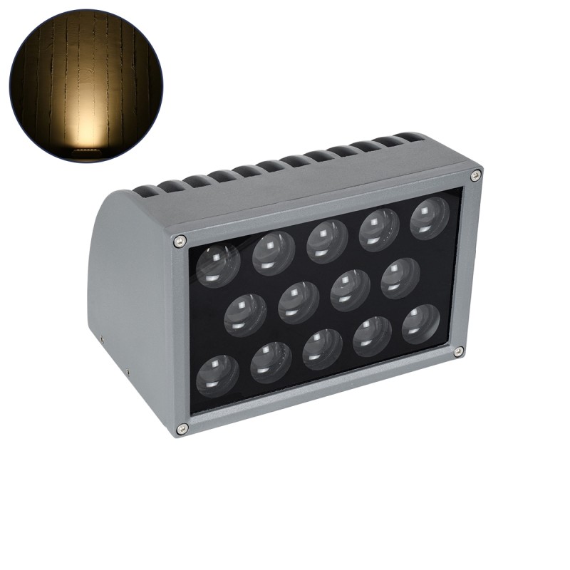 GloboStar® FLOOD-DENA 90487 Επιτοίχιος Προβολέας Wall Washer για Φωτισμό Κτιρίων - Απλίκα & Δαπέδου LED 30W 2700lm 5° DC 24V Αδιάβροχο IP67 Μ18.5 x Π13 x Υ12cm Θερμό Λευκό 2700K - Γκρι Ανθρακί - 3 Years Warranty GloboStar® FLOOD-DENA 90487 Επιτοίχιος Προβολέας Wall Washer για Φωτισμό Κτιρίων - Απλίκα & Δαπέδου LED 30W 2700lm 5° DC 24V Αδιάβροχο IP67 Μ18.5 x Π13 x Υ12cm Θερμό Λευκό 2700K - Γκρι Ανθρακί - 3 Years Warranty