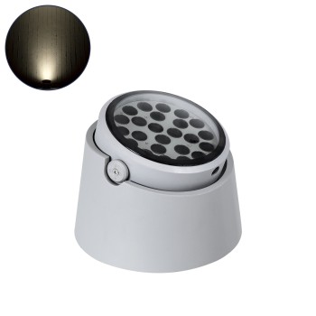 GloboStar® FLOOD-RANA 90490 Κινούμενος Προβολέας - Σποτ Φωτισμού Wall Washer για Φωτισμό Κτιρίων LED 36W 3420lm 5° DC 24V Αδιάβροχο IP67 Φ26.5 x Υ20cm Φυσικό Λευκό 4500K - Γκρι - 3 Years Warranty GloboStar® FLOOD-RANA 90490 Κινούμενος Προβολέας - Σποτ Φωτισμού Wall Washer για Φωτισμό Κτιρίων LED 36W 3420lm 5° DC 24V Αδιάβροχο IP67 Φ26.5 x Υ20cm Φυσικό Λευκό 4500K - Γκρι - 3 Years Warranty