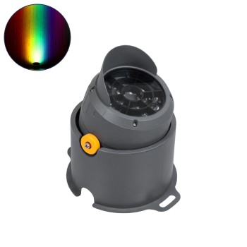 GloboStar® FLOOD-SIMA 90496 Κινούμενος Προβολέας - Σποτ Φωτισμού Wall Washer με Αντιθαμβωτική Γρίλια για Φωτισμό Κτιρίων LED 36W 3060lm 30° DC 24V Αδιάβροχο IP67 Μ21 x Π26 x Υ27cm RGBW DMX512 - Γκρι Ανθρακί - 3 Years Warranty GloboStar® FLOOD-SIMA 90496 Κινούμενος Προβολέας - Σποτ Φωτισμού Wall Washer με Αντιθαμβωτική Γρίλια για Φωτισμό Κτιρίων LED 36W 3060lm 30° DC 24V Αδιάβροχο IP67 Μ21 x Π26 x Υ27cm RGBW DMX512 - Γκρι Ανθρακί - 3 Years Warranty