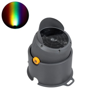 GloboStar® FLOOD-SIMA 90498 Κινούμενος Προβολέας - Σποτ Φωτισμού Wall Washer με Αντιθαμβωτική Γρίλια για Φωτισμό Κτιρίων LED 60W 5100lm 30° DC 24V Αδιάβροχο IP67 Μ29 x Π24 x Υ28.5cm RGBW DMX512 - Γκρι Ανθρακί - 3 Years Warranty GloboStar® FLOOD-SIMA 90498 Κινούμενος Προβολέας - Σποτ Φωτισμού Wall Washer με Αντιθαμβωτική Γρίλια για Φωτισμό Κτιρίων LED 60W 5100lm 30° DC 24V Αδιάβροχο IP67 Μ29 x Π24 x Υ28.5cm RGBW DMX512 - Γκρι Ανθρακί - 3 Years Warranty