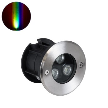 GloboStar® UNDERWATER-JULIA 90564 Υποβρύχιο Χωνευτό Φωτιστικό Σποτ Ειδικό για Σιντριβάνια LED 3W 255lm 15° DC 24V Αδιάβροχο IP68 Φ10 x Υ7.5cm RGBW DMX512 - Ανοξείδωτο Ατσάλι - 3 Years Warranty GloboStar® UNDERWATER-JULIA 90564 Υποβρύχιο Χωνευτό Φωτιστικό Σποτ Ειδικό για Σιντριβάνια LED 3W 255lm 15° DC 24V Αδιάβροχο IP68 Φ10 x Υ7.5cm RGBW DMX512 - Ανοξείδωτο Ατσάλι - 3 Years Warranty