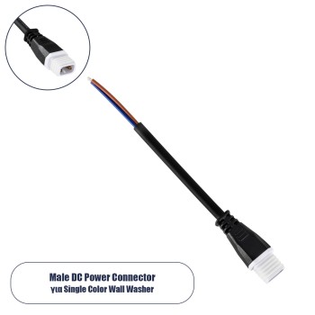 GloboStar® 90703 Ταχυσύνδεσμος Τροφοδοσίας για Wall Washer IP65 - 2 Καλώδια +/- σε Power Connector 2 PIN Male για Μονόχρωμα Wall Washer GloboStar® 90703 Ταχυσύνδεσμος Τροφοδοσίας για Wall Washer IP65 - 2 Καλώδια +/- σε Power Connector 2 PIN Male για Μονόχρωμα Wall Washer