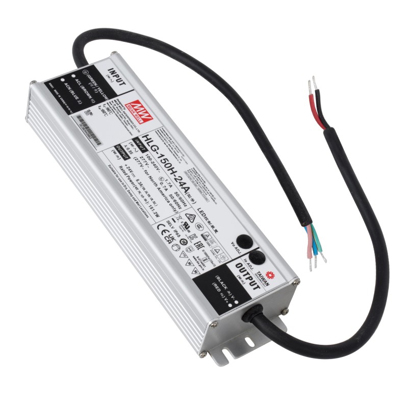GLOBOSTAR® MEANWELL-HLG-150H-24A 90785 Τροφοδοτικό/Μετασχηματιστής SELV 150W 6.25A DC 24V Αδιάβροχο IP65 - AC 220-240V σε DC 24V - Μ22.8 x Π6.8 x Υ4cm - 3 Χρόνια Εγγύηση GLOBOSTAR® MEANWELL-HLG-150H-24A 90785 Τροφοδοτικό/Μετασχηματιστής SELV 150W 6.25A DC 24V Αδιάβροχο IP65 - AC 220-240V σε DC 24V - Μ22.8 x Π6.8 x Υ4cm - 3 Χρόνια Εγγύηση