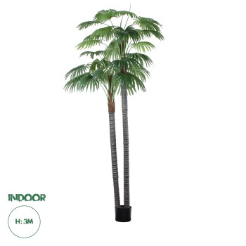 GloboStar® Artificial Garden PALM TREE 20086 Τεχνητό Διακοσμητικό Φυτό Φοινικόδεντρο Βεντάλια Υ300cm GloboStar® Artificial Garden PALM TREE 20086 Τεχνητό Διακοσμητικό Φυτό Φοινικόδεντρο Βεντάλια Υ300cm