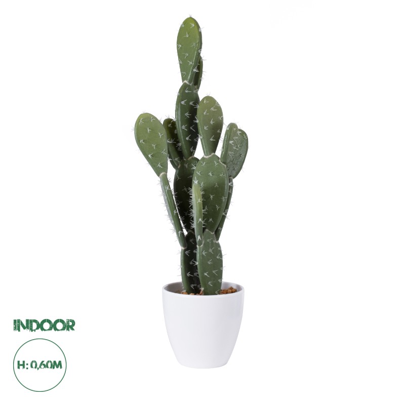 GloboStar® Artificial Garden OPUNTIA FICUS-INDICA CACTUS 20096 Τεχνητό Διακοσμητικό Φυτό Κάκτος Φραγκοσυκιά Υ60cm GloboStar® Artificial Garden OPUNTIA FICUS-INDICA CACTUS 20096 Τεχνητό Διακοσμητικό Φυτό Κάκτος Φραγκοσυκιά Υ60cm