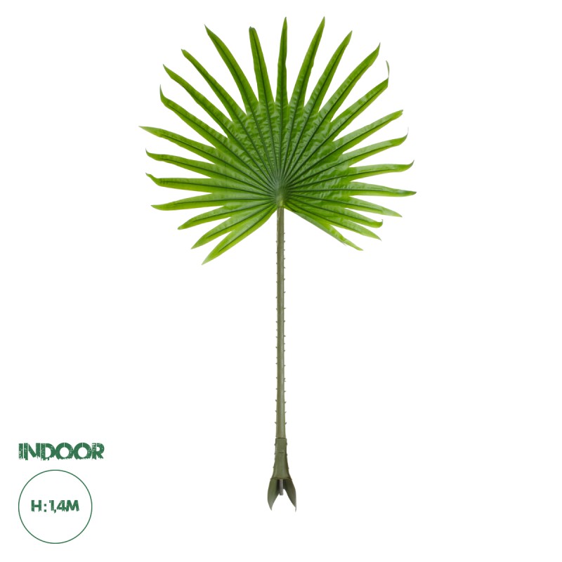 GloboStar® Artificial Garden SERENOA PALM LEAF 20172 Τεχνητό Διακοσμητικό Φύλο Φοινικόδεντρου Σερενόα Βεντάλια Π77 x Υ140cm GloboStar® Artificial Garden SERENOA PALM LEAF 20172 Τεχνητό Διακοσμητικό Φύλο Φοινικόδεντρου Σερενόα Βεντάλια Π77 x Υ140cm