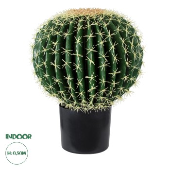 GloboStar® Artificial Garden FEROCACTUS 20191 Τεχνητό Διακοσμητικό Φυτό Φερόκακτος Υ50cm GloboStar® Artificial Garden FEROCACTUS 20191 Τεχνητό Διακοσμητικό Φυτό Φερόκακτος Υ50cm