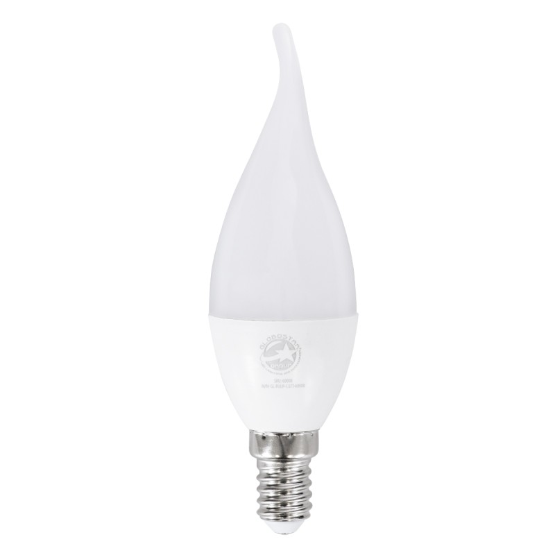 GLOBOSTAR® CANDLE 60008 Λάμπα Κεράκι E14 C37T LED 6W 564lm 260° AC 220-240V IP20 Θερμό Λευκό 2700K - Lumileds SMD Chip - Λευκό Γαλακτερό - Μ3.7 x Π3.7 x Υ12.5cm - 3 Χρόνια Εγγύηση GLOBOSTAR® CANDLE 60008 Λάμπα Κεράκι E14 C37T LED 6W 564lm 260° AC 220-240V IP20 Θερμό Λευκό 2700K - Lumileds SMD Chip - Λευκό Γαλακτερό - Μ3.7 x Π3.7 x Υ12.5cm - 3 Χρόνια Εγγύηση