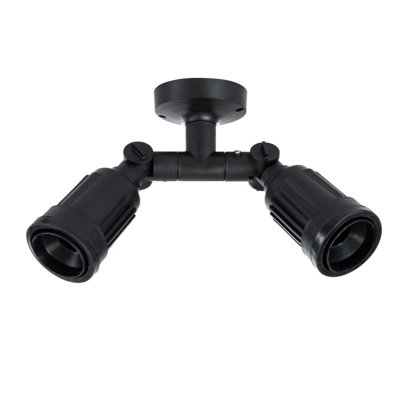 GloboStar® GRASEDO 61616 Βάση Κήπου με 2 Ντουί E27 για Λάμπες Σποτ PAR38 - Αδιάβροχη IP67 - Υψηλής Αντοχής ABS - VDE Certified - Μ40 x Π9.5 x Υ22cm - Μαύρο - 5 Years Warranty GloboStar® GRASEDO 61616 Βάση Κήπου με 2 Ντουί E27 για Λάμπες Σποτ PAR38 - Αδιάβροχη IP67 - Υψηλής Αντοχής ABS - VDE Certified - Μ40 x Π9.5 x Υ22cm - Μαύρο - 5 Years Warranty