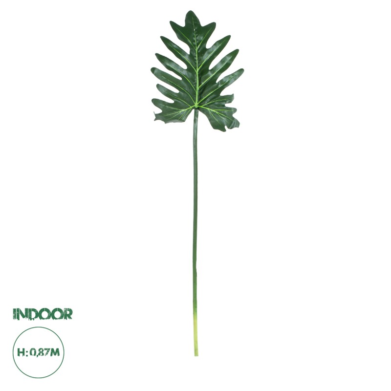 GloboStar® Artificial Garden TARO LEAF 20220 Τεχνητό Διακοσμητικό Φύλο Κολοκασίας Π32 x Υ87cm GloboStar® Artificial Garden TARO LEAF 20220 Τεχνητό Διακοσμητικό Φύλο Κολοκασίας Π32 x Υ87cm