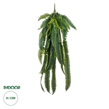 GloboStar® Artificial Garden FERN HANGING BRANCH 20247 Τεχνητό Διακοσμητικό Κρεμαστό Φυτό Φτέρη Υ120cm GloboStar® Artificial Garden FERN HANGING BRANCH 20247 Τεχνητό Διακοσμητικό Κρεμαστό Φυτό Φτέρη Υ120cm
