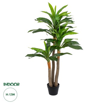 GloboStar® Artificial Garden DRACAENA YUCCA 20422 - Τεχνητό Διακοσμητικό Φυτό Δράκαινα Γιούκα Υ120cm