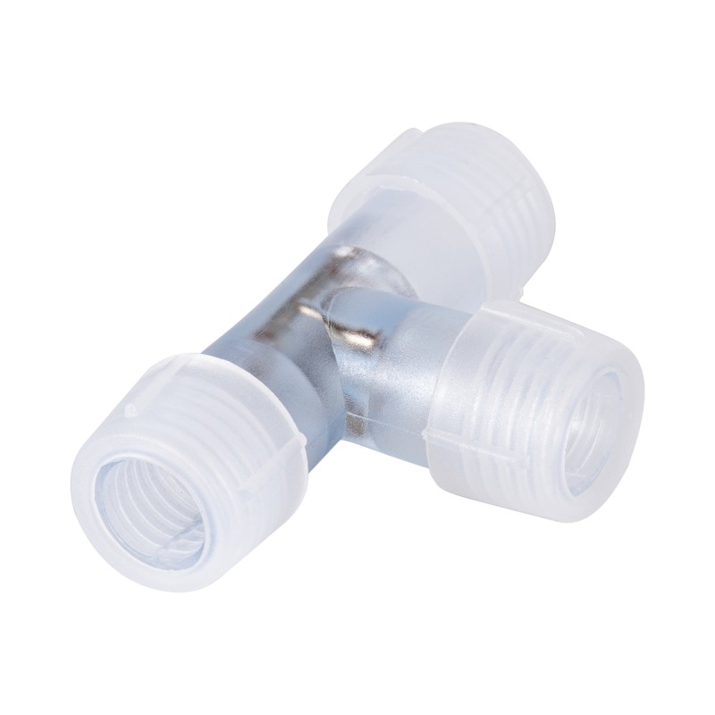 GloboStar® 70660 Σύνδεσμος T για Μονόχρωμο Φωτοσωλήνα LED 360° Degree DC 230V 2 Pin Αδιάβροχος IP68 GloboStar® 70660 Σύνδεσμος T για Μονόχρωμο Φωτοσωλήνα LED 360° Degree DC 230V 2 Pin Αδιάβροχος IP68