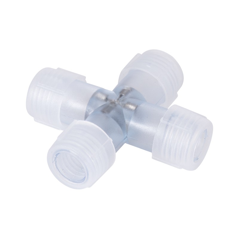 GloboStar® 70663 Σύνδεσμος Cross (+) για RGB Φωτοσωλήνα LED 360° Degree DC 230V 2 Pin Αδιάβροχος IP68 GloboStar® 70663 Σύνδεσμος Cross (+) για RGB Φωτοσωλήνα LED 360° Degree DC 230V 2 Pin Αδιάβροχος IP68