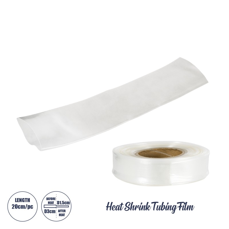 GloboStar® 79969-1 Θερμοσυστελλόμενο - Μακαρόνι Φ30mm/15mm - Τεμάχιο Μήκους 20cm Στεγανοποίησης για Όλες τις Neon Flex LED DC 24V & DC 230V Αδιάβροχο IP65 Μ20 x Π5 x Υ0.35cm - Διάφανο GloboStar® 79969-1 Θερμοσυστελλόμενο - Μακαρόνι Φ30mm/15mm - Τεμάχιο Μήκους 20cm Στεγανοποίησης για Όλες τις Neon Flex LED DC 24V & DC 230V Αδιάβροχο IP65 Μ20 x Π5 x Υ0.35cm - Διάφανο